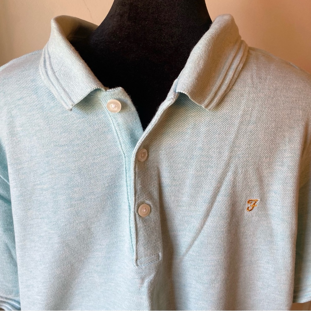 Farah Blanes Cotton Polo Shirt - Picture 2 of 5
